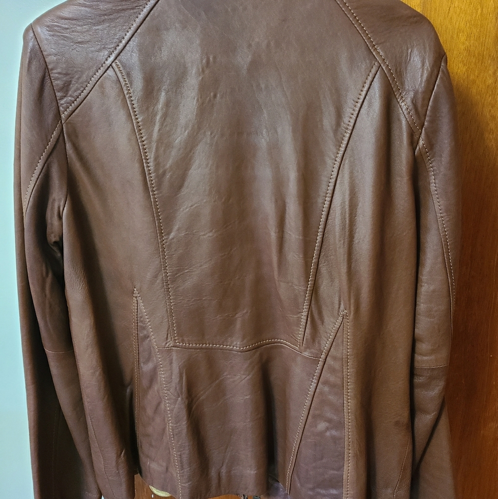 Leather jacket